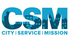CSM - City. Service. Mission Logo