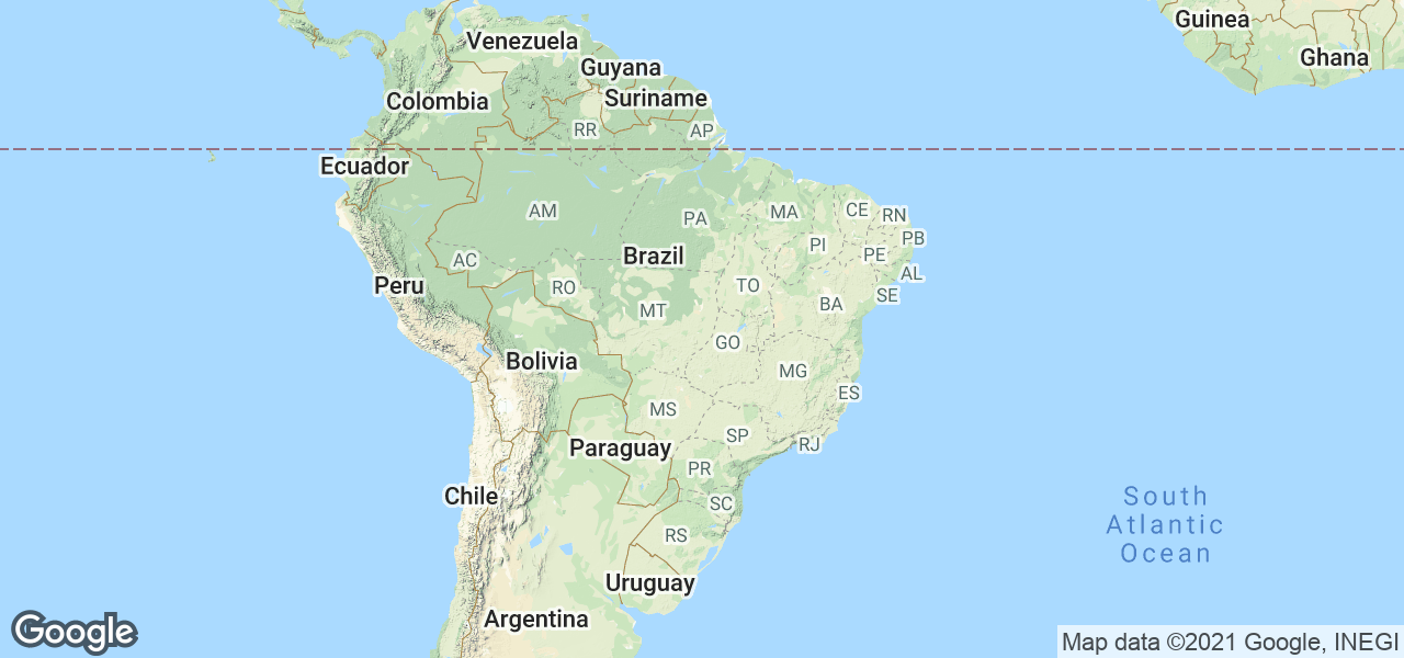 Map Brazil