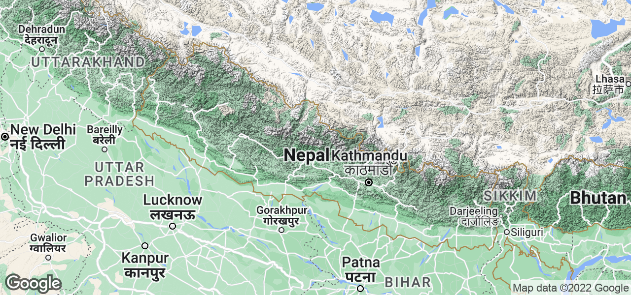 Map Nepal