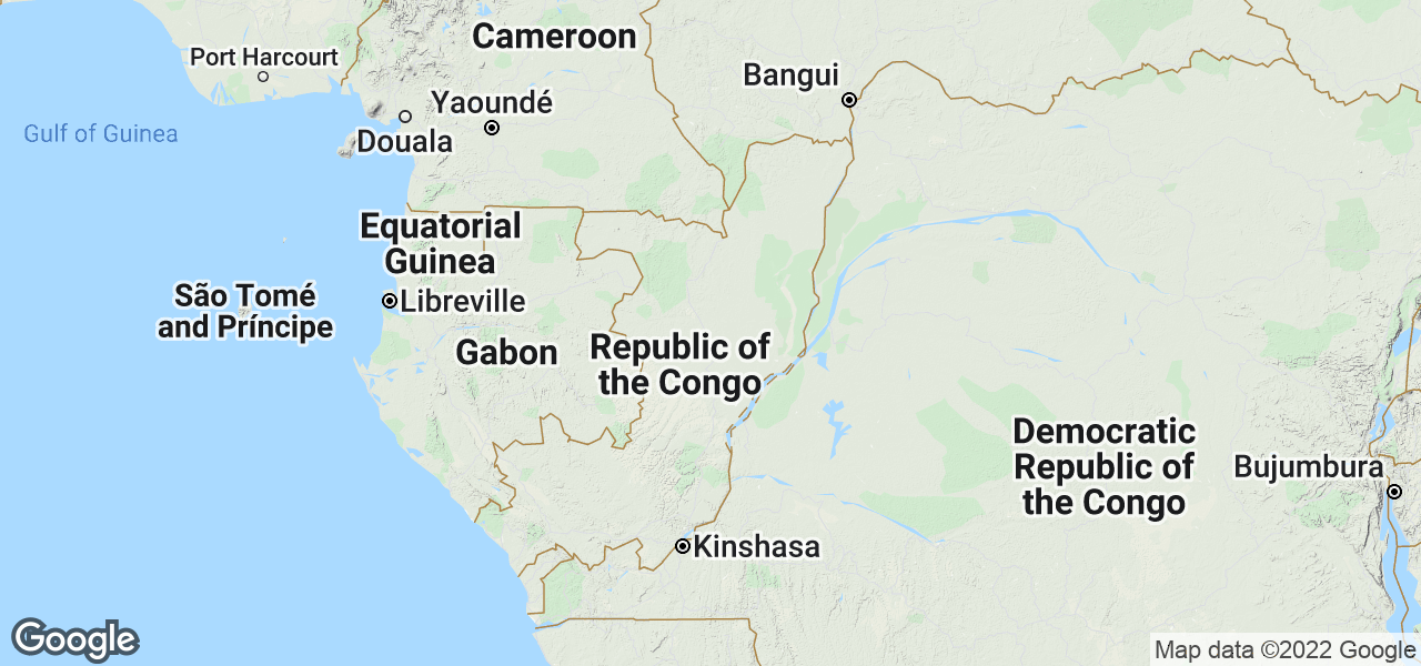 Map Congo (RC)