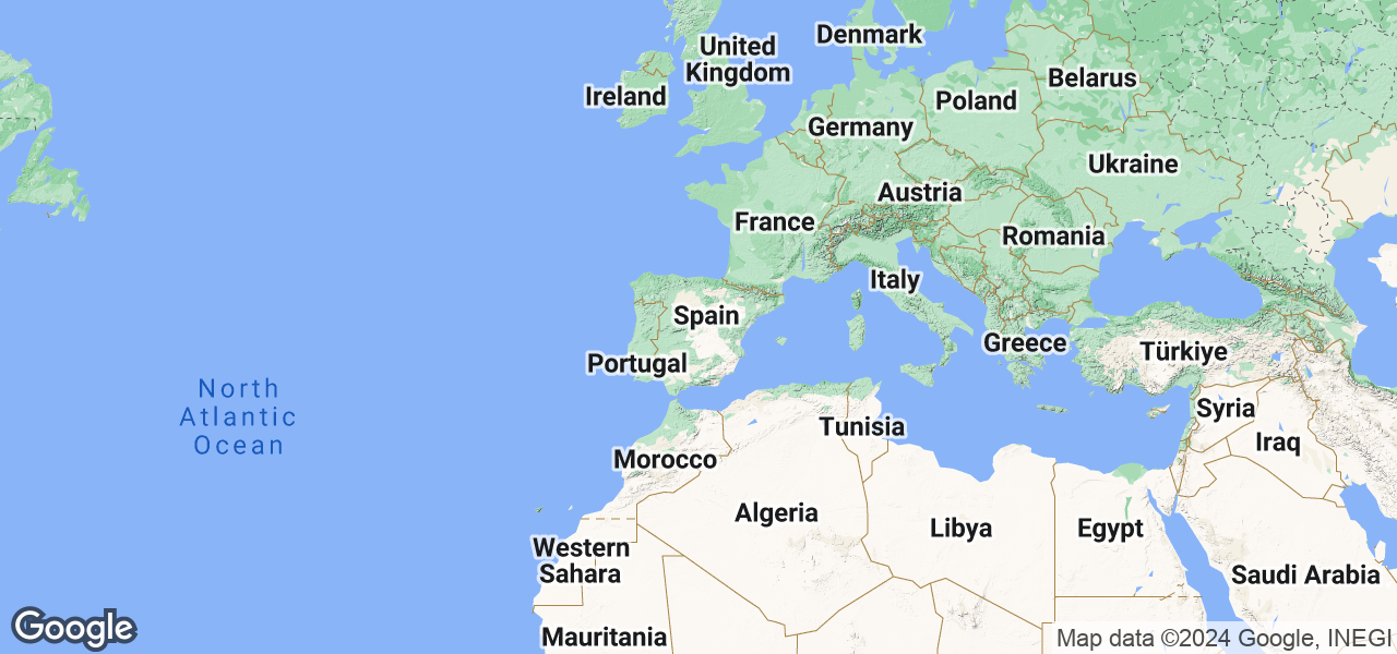 Map Spain