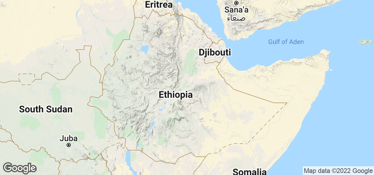 Map Ethiopia