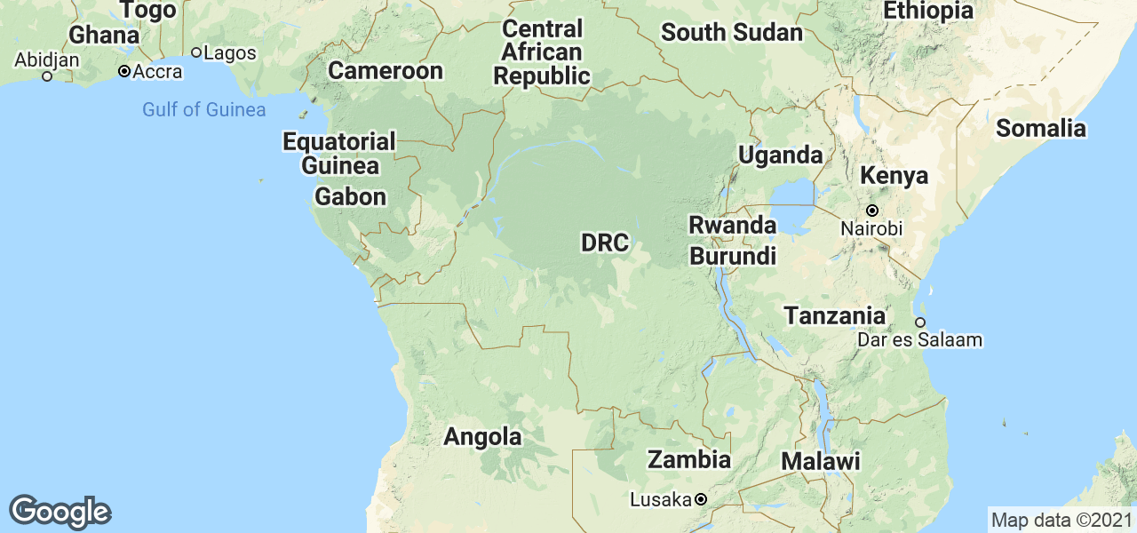 Map Congo (RC)