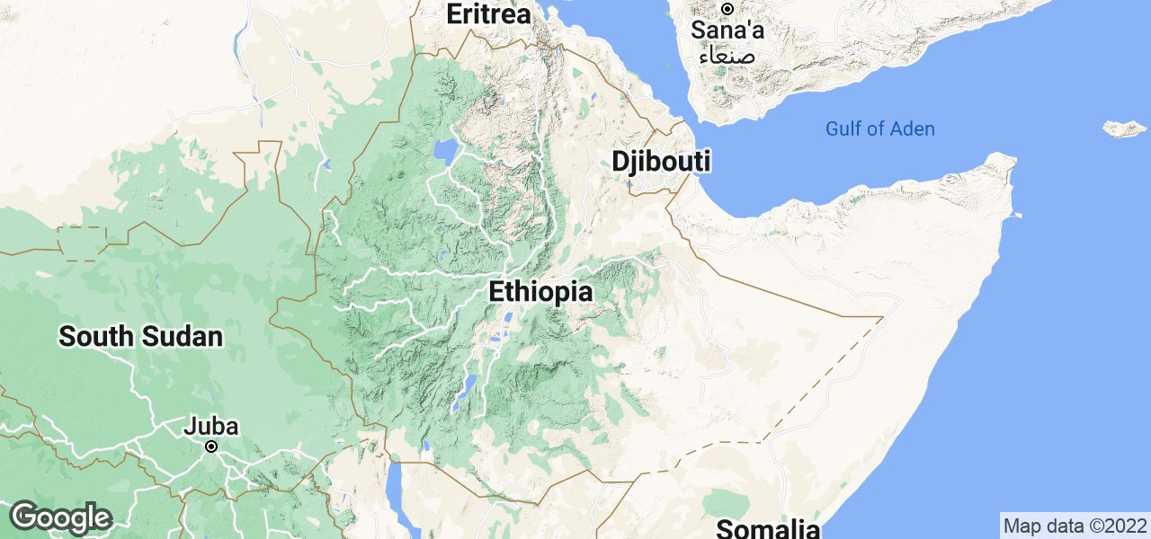 Map Ethiopia