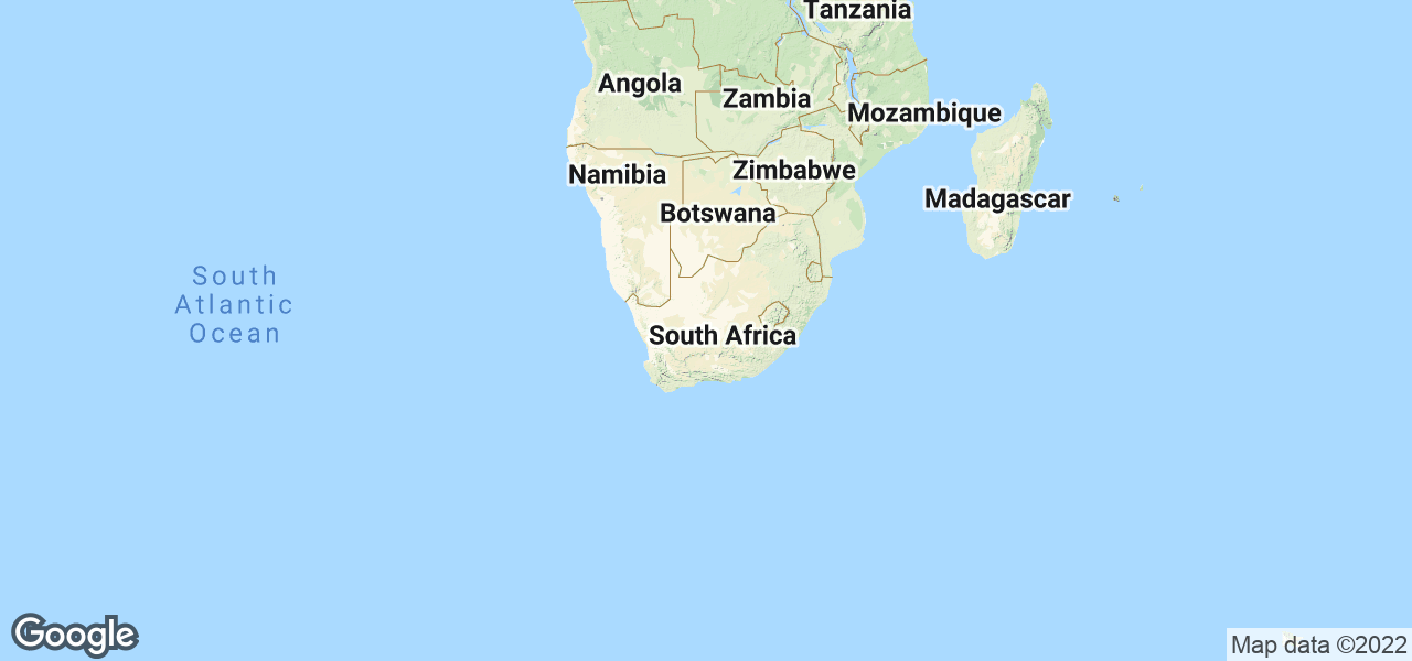 Map South Africa