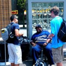 Interacting with people to share Jesus' love!